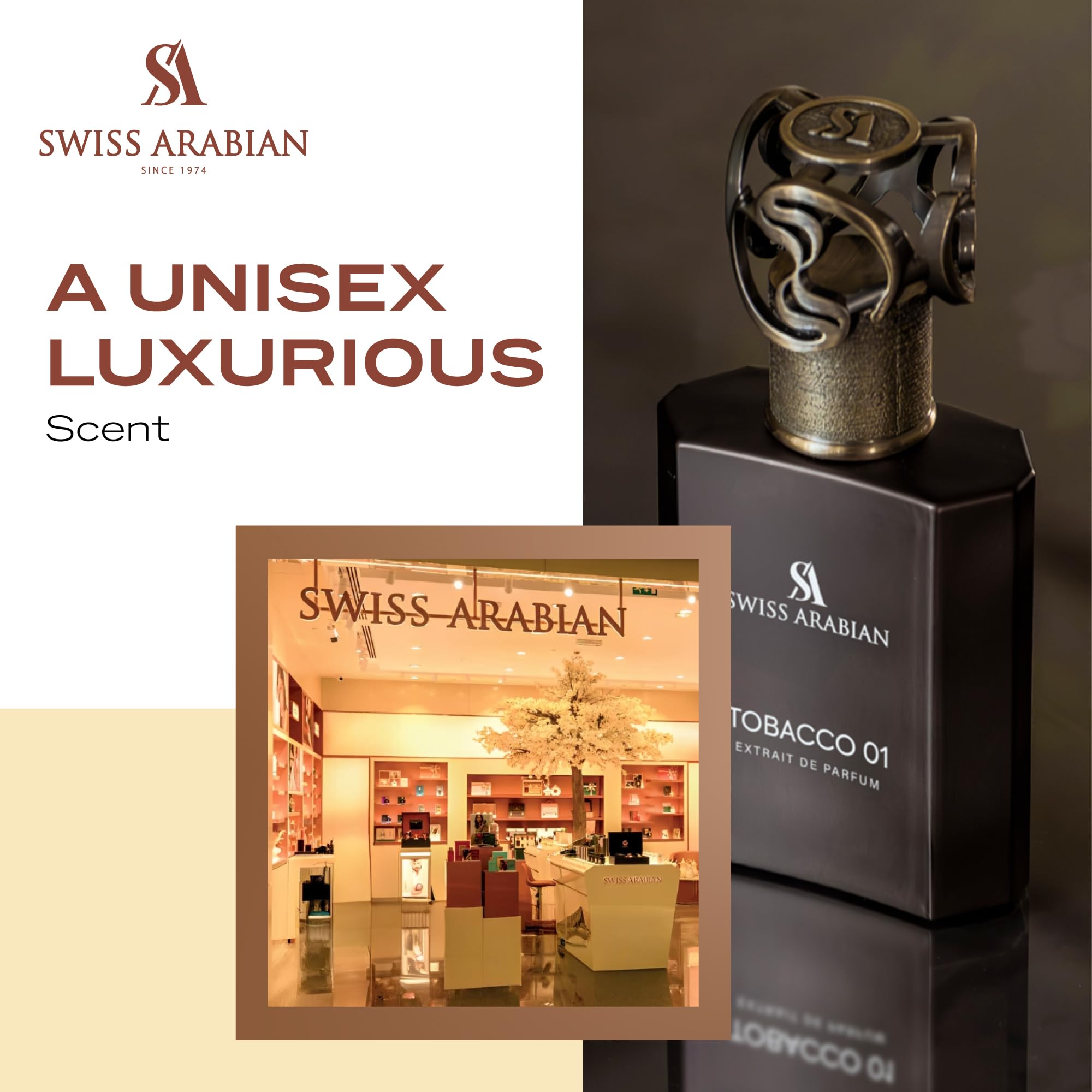 Swiss Arabian Tobacco 01 - Sophisticated Unisex Fragrance
